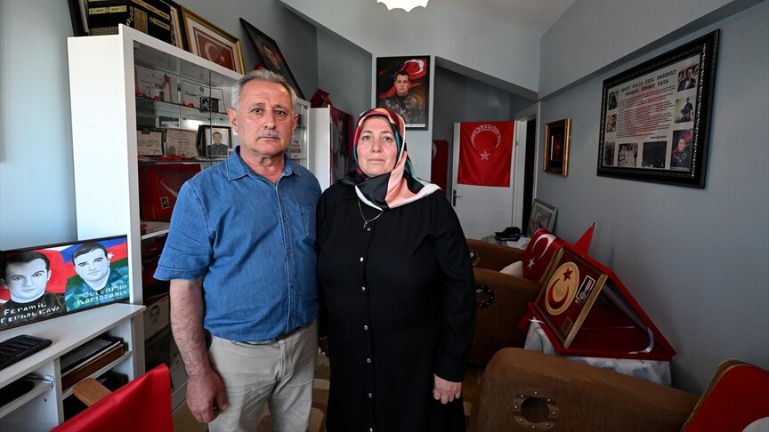 Doğum gününde oğlunu şehadete uğurlayan anneden "bizi asla yıkamayacaklar" mesajı haber görseli