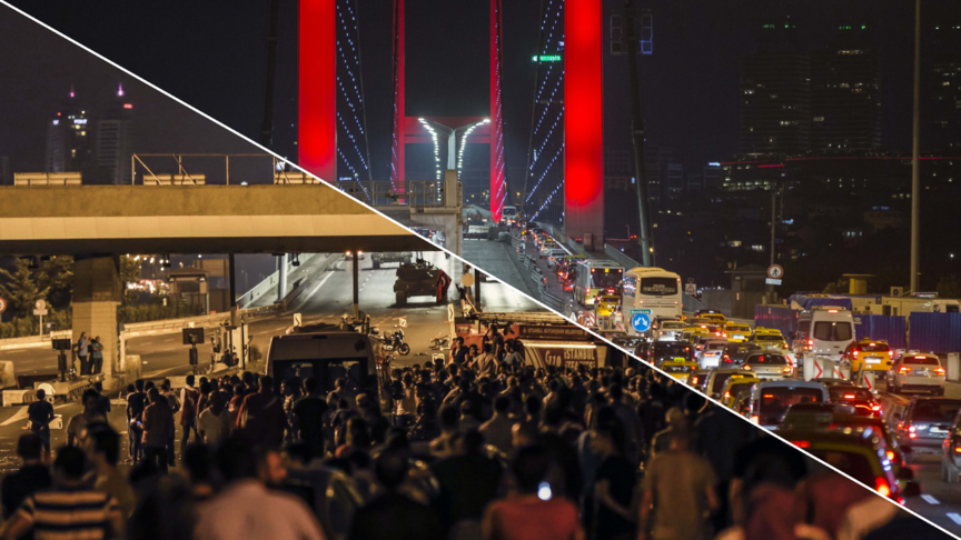 10. yıl dönümünde 15 Temmuz direnişinin simge noktaları