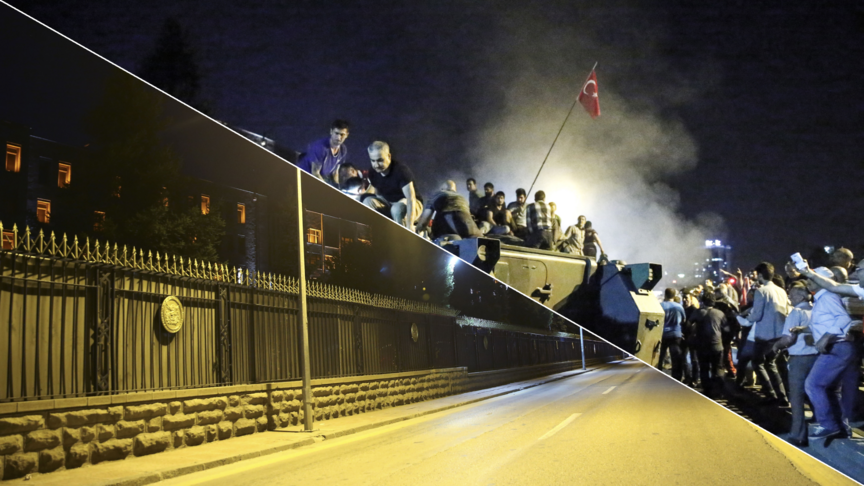 10. yıl dönümünde 15 Temmuz direnişinin simge noktaları