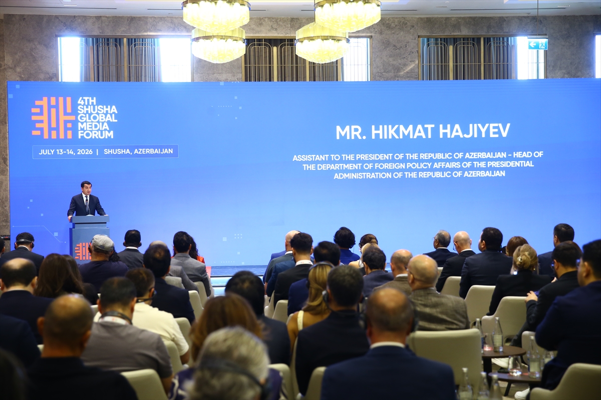 Azerbaycan Cumhurbaşkanı Müşaviri Hacıyev: Ne yazık ki rövanşist güçler komşu ülkenin medyasında hala baskın durumda