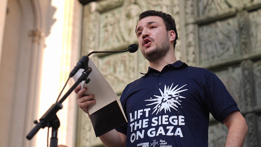 Pro-Palestinian activist Mahmoud Khalil sues Heritage Foundation, Stephen Miller, others