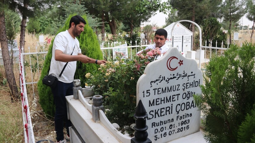 Diyarbakır'da Çoban ailesi 15 Temmuz şehidini özlemle yad ediyor haber görseli