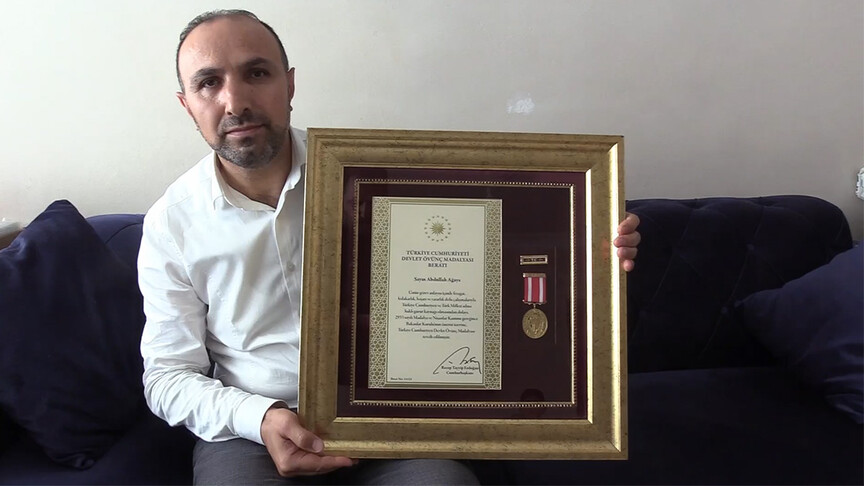 15 Temmuz gazisi, hain darbe girişimini unutulmaması için her fırsatta anlatıyor