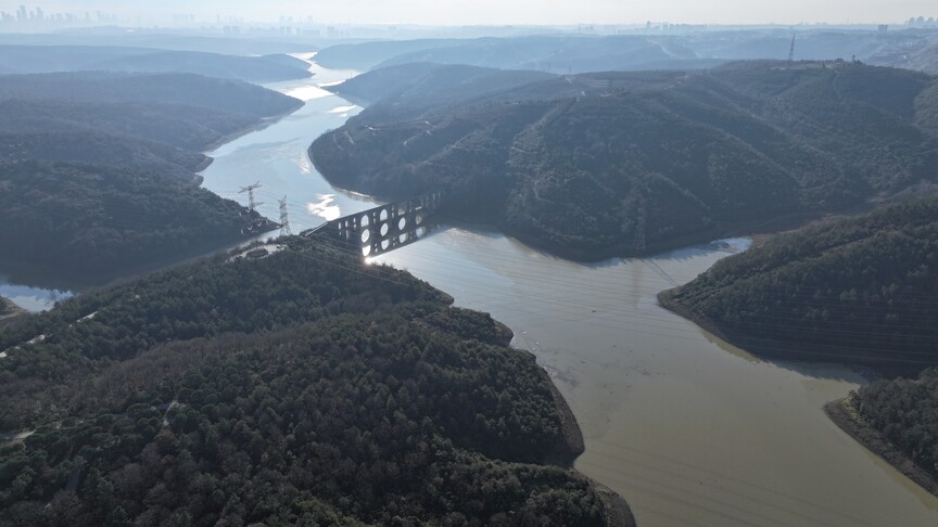 İstanbul'da barajların doluluk oranı yüzde 60'ın altına düştü haber görseli