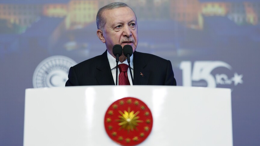 CANLI: Cumhurbaşkanı Erdoğan konuşuyor haber görseli