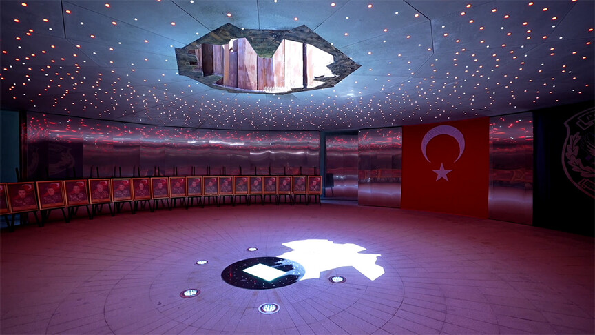Özel Harekat Başkanlığı 15 Temmuz Şehitler Anıtı : 51 kahraman, 52 ayna haber görseli
