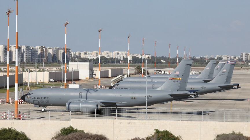 İsrail basınına göre Tel Aviv, ABD yakıt ikmal uçaklarını yasaklama kararından geri adım attı
