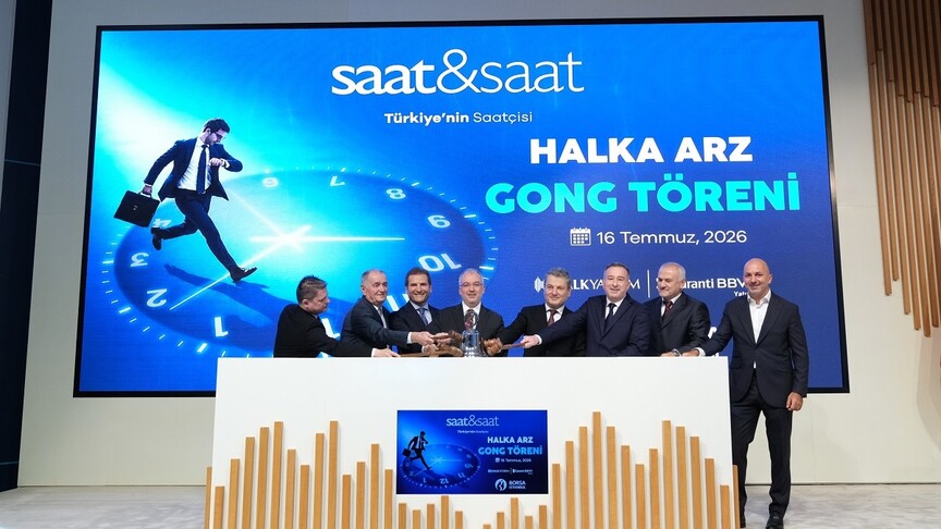 Borsa İstanbul'da gong, Saat ve Saat Sanayi ve Ticaret AŞ için çaldı haber görseli