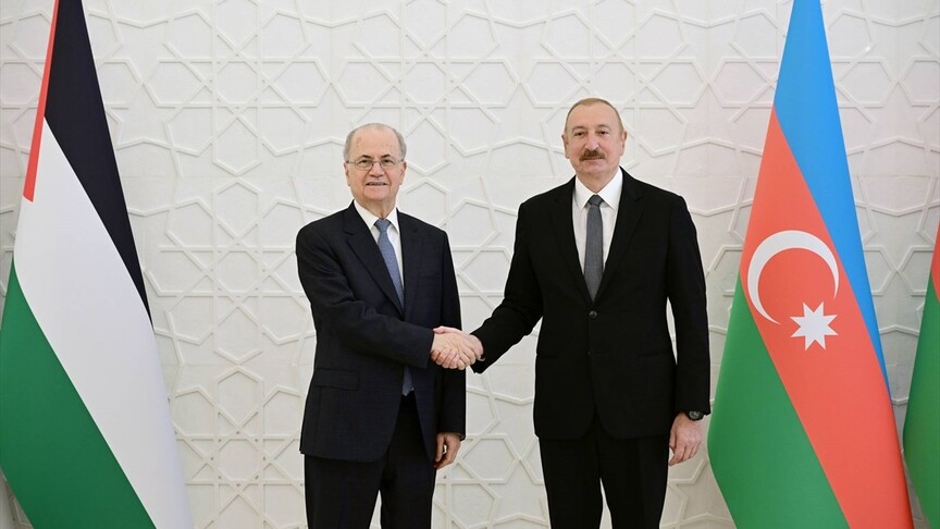 Azerbaycan Cumhurbaşkanı Aliyev, Filistin Başbakanı Mustafa'yı kabul etti haber görseli