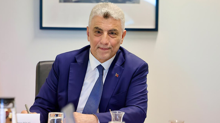 Bakan Bolat'tan Brüksel'de AB'ye ticaret ve yatırım politikası mesajı haber görseli