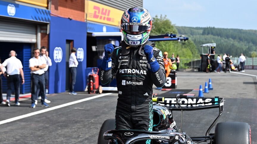 Formula 1'de sezonun 10. yarışı Belçika Grand Prix'sini Kimi Antonelli kazandı