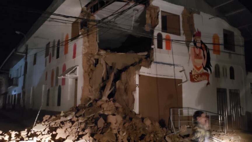 5 dead, 20 injured as 5.5 magnitude earthquake hits Peru
