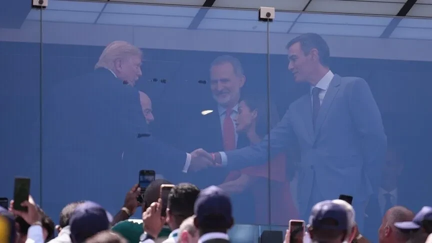 Trump pas finales së Kupës së Botës  Nuk kam asnjë tension me kryeministrin spanjoll