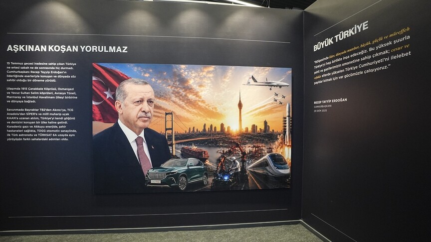 "İrade Bizim, Zafer Bizim" sergisi, VakıfBank Genel Müdürlük Yerleşkesi'nde açıldı haber görseli