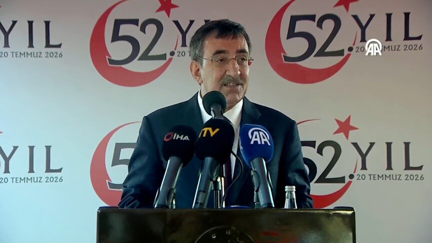 Cumhurbaşkanı Yardımcısı Yılmaz: Türkiye, Kıbrıs Türkü'nün güvenli yaşaması için KKTC'nin yanında olmaya devam edecektir haber görseli