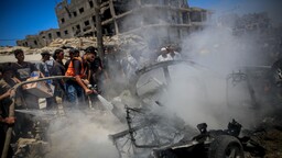 İsrail'in Gazze'ye saldırılarında aralarında kadın ve &ccedil;ocukların da bulunduğu 7 Filistinli hayatını kaybetti