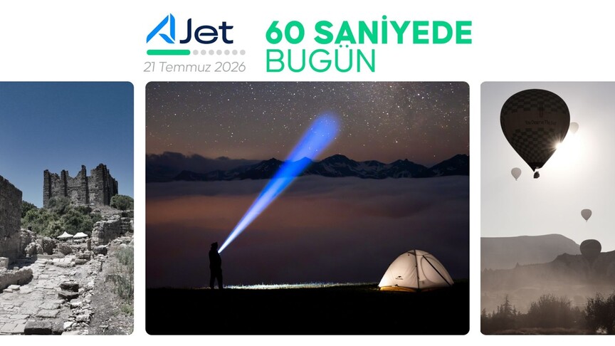 60 saniyede bugün (21 Temmuz 2026)