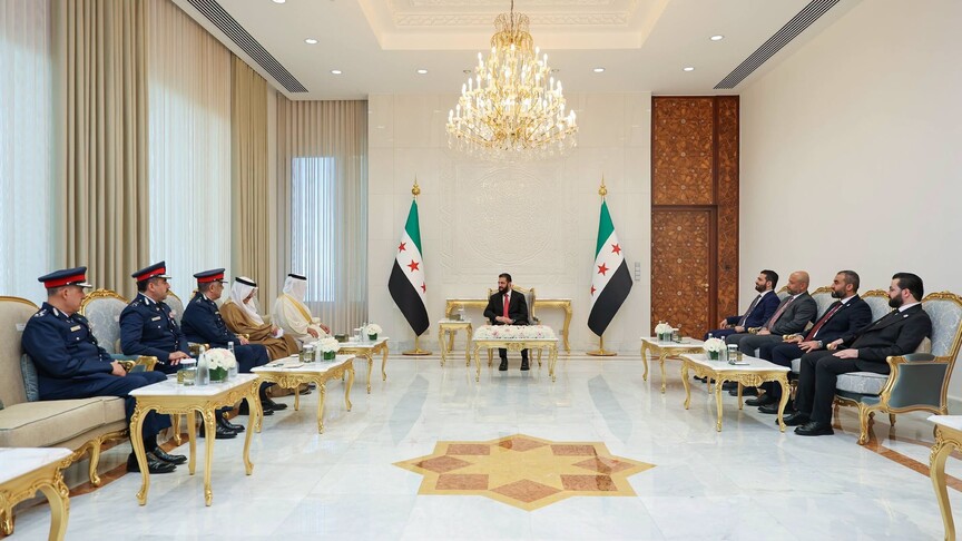 الشرع يبحث مع وزير الداخلية البحريني تعزيز التعاون الأمني