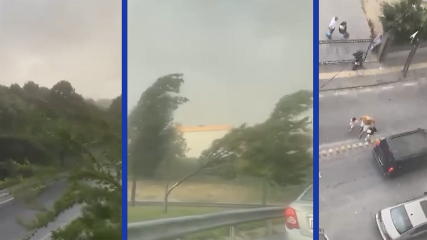 İstanbul'da fırtına etkili oluyor