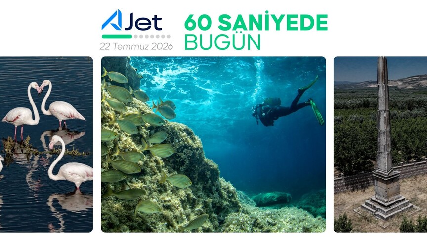 60 saniyede bugün (22 Temmuz 2026) haber görseli