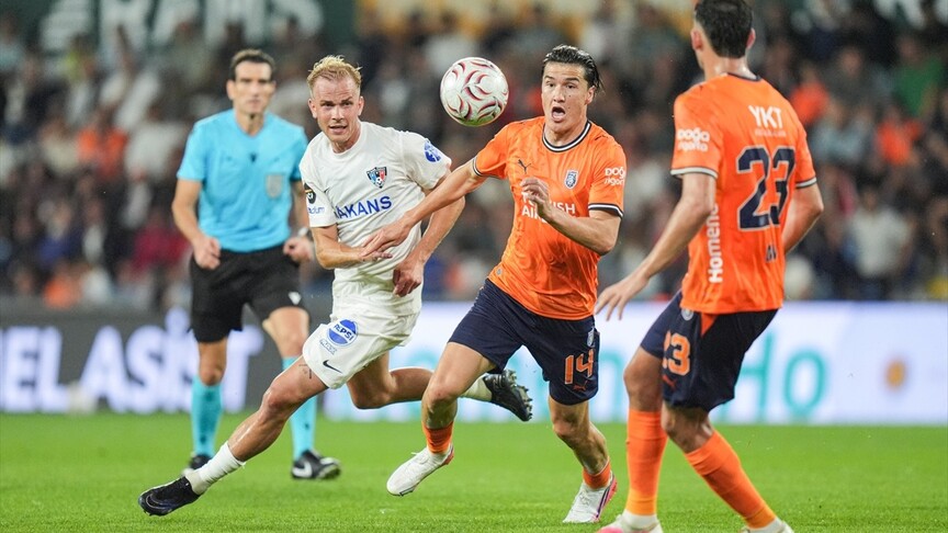 İstanbul Başakşehir, UEFA Konferans Ligi 2. eleme turu ilk maçında Inter Turku ile berabere kaldı haber görseli