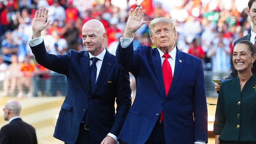 Trump'ın BM Genel Sekreteri adayı olarak FIFA Başkanı Infantino'yu destekleyebileceği iddiası haber görseli
