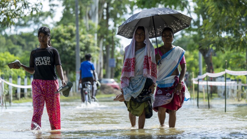 Hindistan'da sel felaketi 630 binden fazla kişiyi olumsuz etkiledi