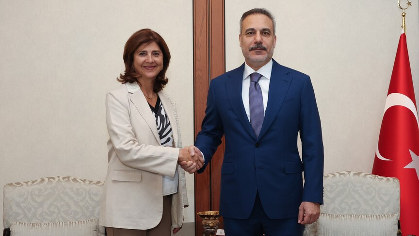 Bakan Fidan, BM Genel Sekreteri'nin Kıbrıs Şahsi Temsilcisi Cuellar ile Ankara'da görüştü haber görseli