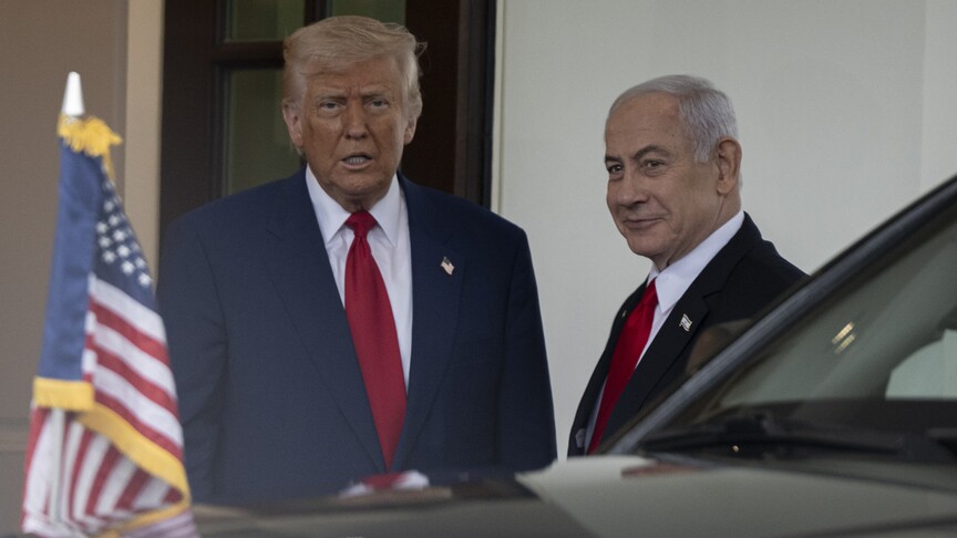 Netanyahu'nun, salı günü ABD'de Trump'la görüşeceği duyuruldu haber görseli