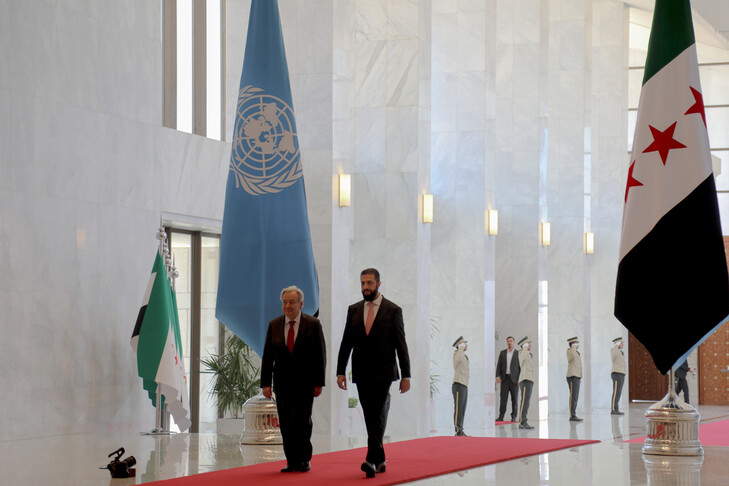 Presidenti sirian dhe shefi i OKB së diskutojnë bashkëpunimin humanitar dhe rindërtimin