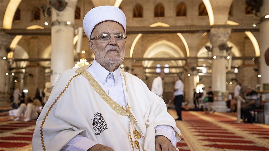 Mescid-i Aksa İmam Hatibi Şeyh Sabri: Filistin halkı Mescid-i Aksa'dan asla vazgeçmeyecek