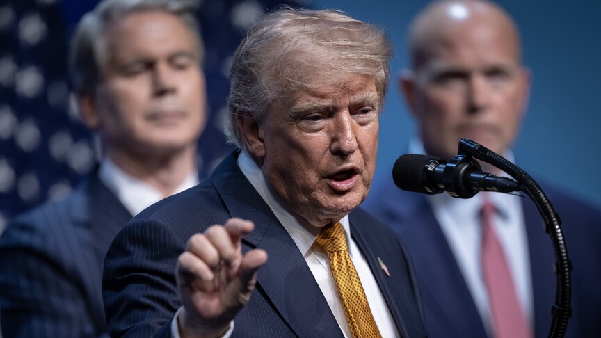 Trump warns of 'strong military action' if Iran talks fail