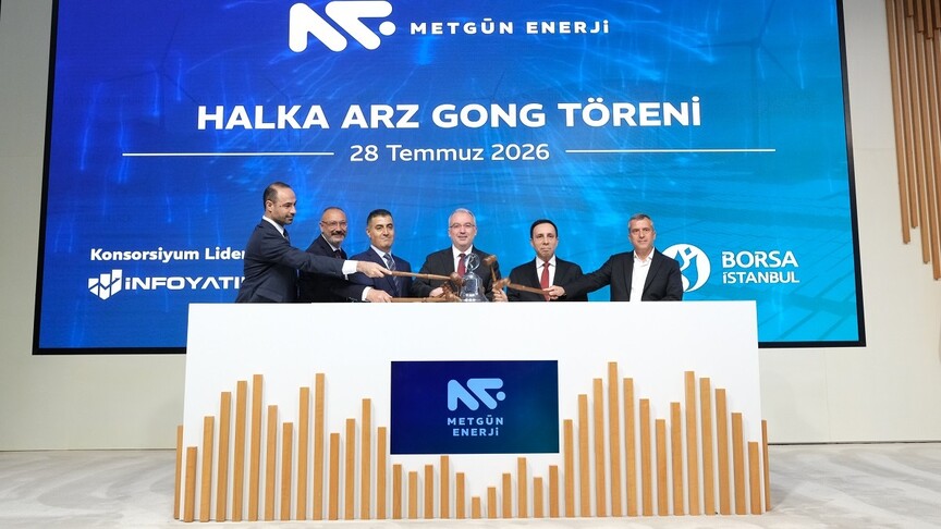 Borsa İstanbul'da gong Metgün Enerji Yatırımları AŞ için çaldı haber görseli