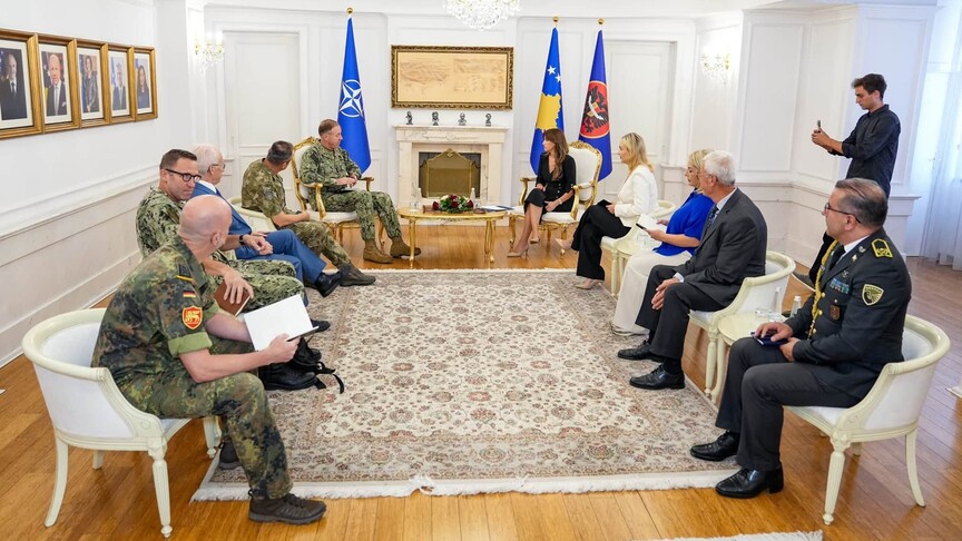 Haxhiu takim me Wikoff  Anëtarësimi në NATO mbetet synimi strategjik i Kosovës