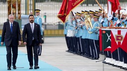 Президент Эрдоган с официальной церемонией встретил премьер-министра Ирака Али Зейди