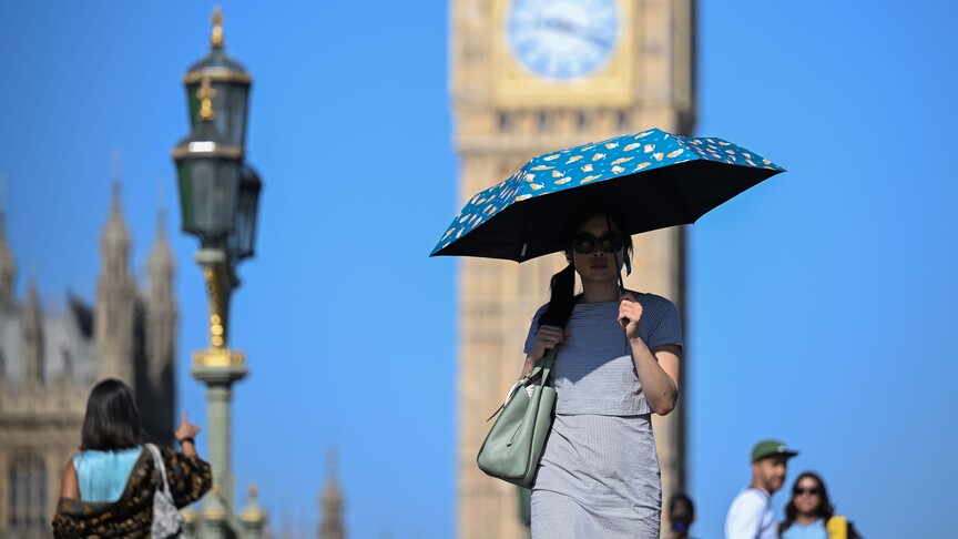 Agjencia Britanike e Mjedisit  Gjysma e Anglisë zyrtarisht në thatësirë nga vala e të nxehtit