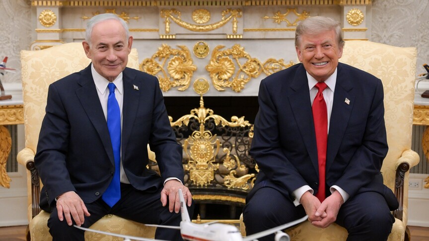 Netanyahu, Trump'la İran konusunda tam mutabakat içinde olduklarını ileri sürdü haber görseli