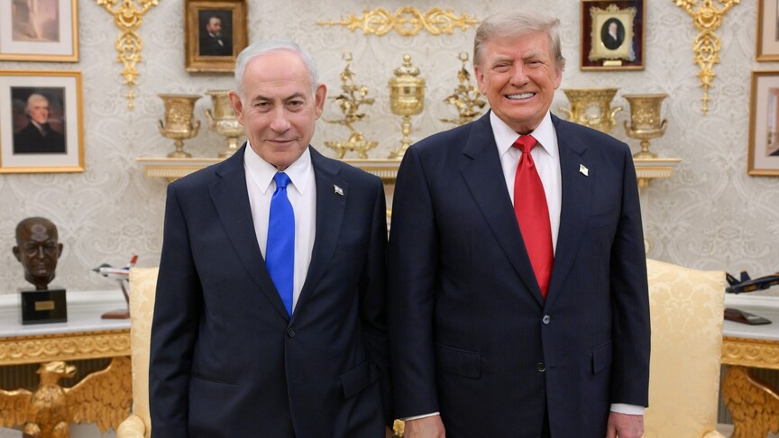 Trump, Netanyahu ve Zelenskiy ile yaptığı görüşmelerin iyi geçtiğini bildirdi haber görseli