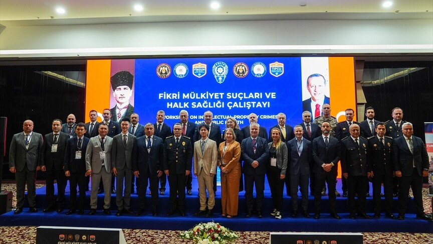 Başkentte "Fikri Mülkiyet Suçları ve Halk Sağlığı Çalıştayı" başladı haber görseli