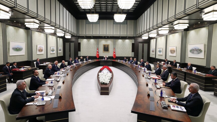 Cumhurbaşkanlığı Kabinesi toplandı haber görseli
