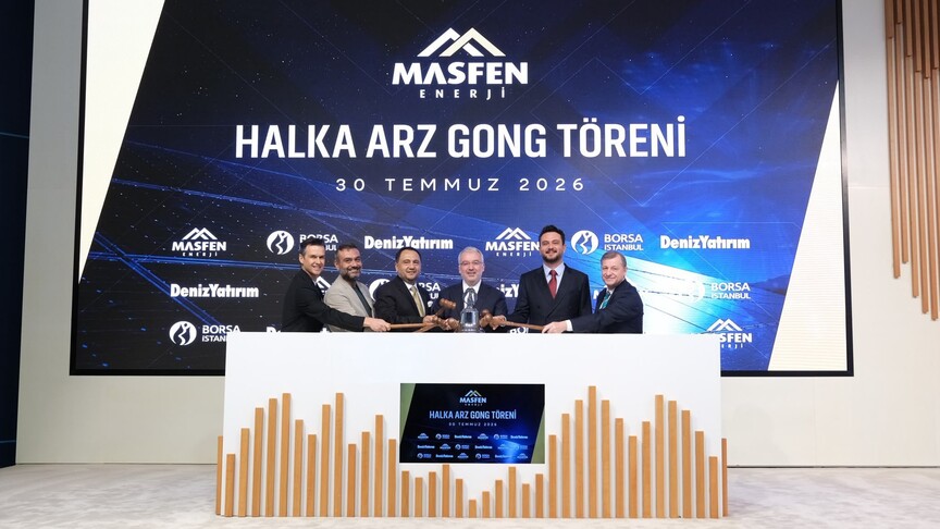 Borsa İstanbul'da gong Masfen Enerji AŞ için çaldı haber görseli