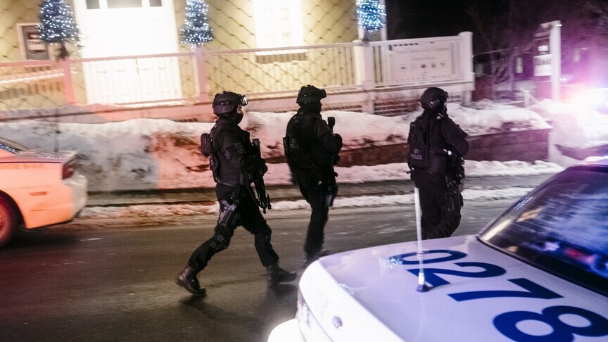 La police canadienne enquête sur une présumée attaque armée visant une mosquée