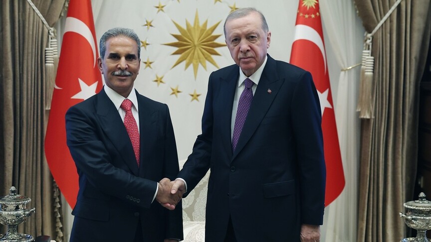 Cumhurbaşkanı Erdoğan, Irak Yüksek Yargı Konseyi Başkanı Zeydan'ı kabul etti haber görseli