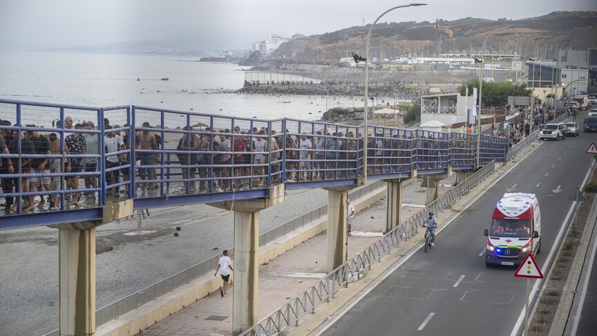 Over 40,000 migrants from Morocco recently entered Spanish enclave Ceuta, estimates show