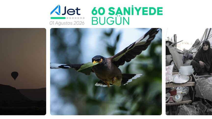 60 saniyede bugün (1 Ağustos 2026) haber görseli