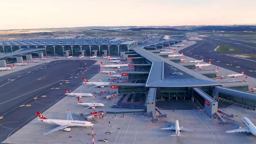 İstanbul Havalimanı'nın 4. ana pistindeki çalışmalar son aşamaya geldi