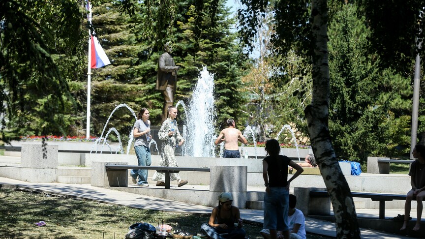 Balkan ülkeleri Sırbistan ve Hırvatistan'da, yeni bir sıcak hava dalgası etkili oluyor haber görseli