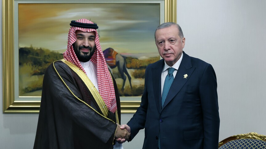 Cumhurbaşkanı Erdoğan, Suudi Arabistan Veliaht Prensi Bin Selman ile telefonda görüştü haber görseli