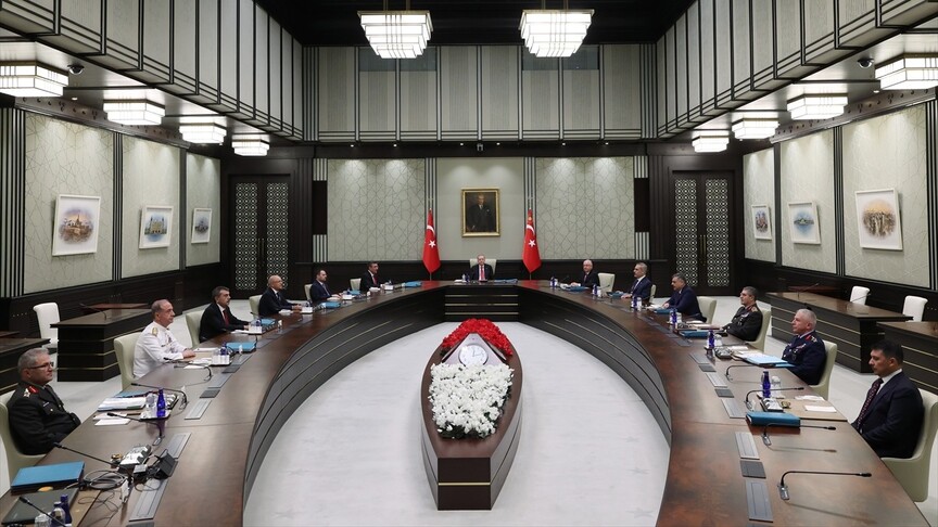 Yüksek Askeri Şura, Cumhurbaşkanı Erdoğan başkanlığında toplandı