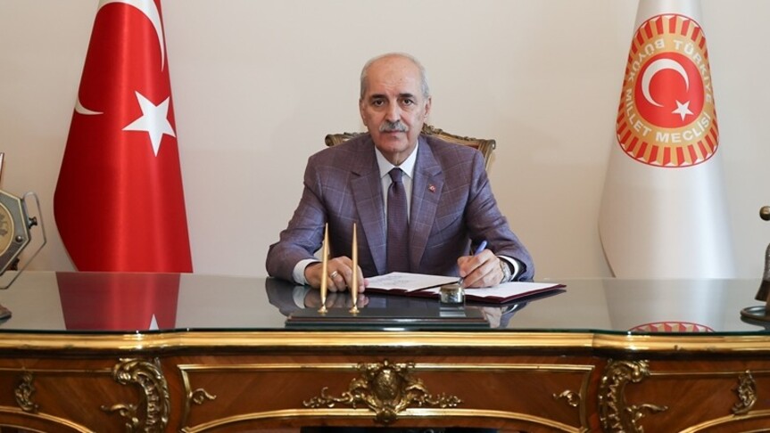 TBMM Başkanı Numan Kurtulmuş, AK Parti heyetini kabul etti